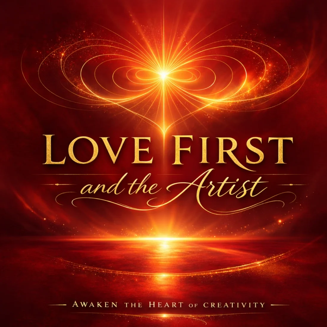 Heart of creativity illuminated design